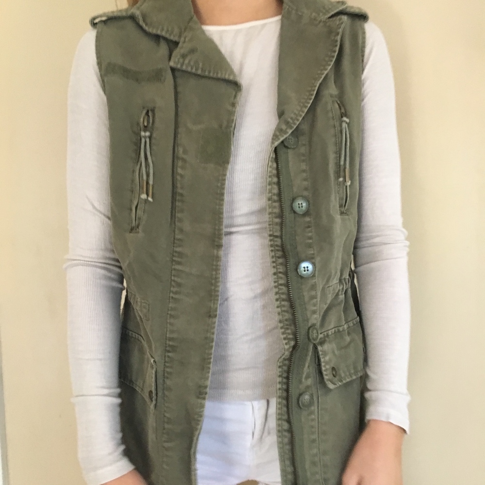 Army Green Vest